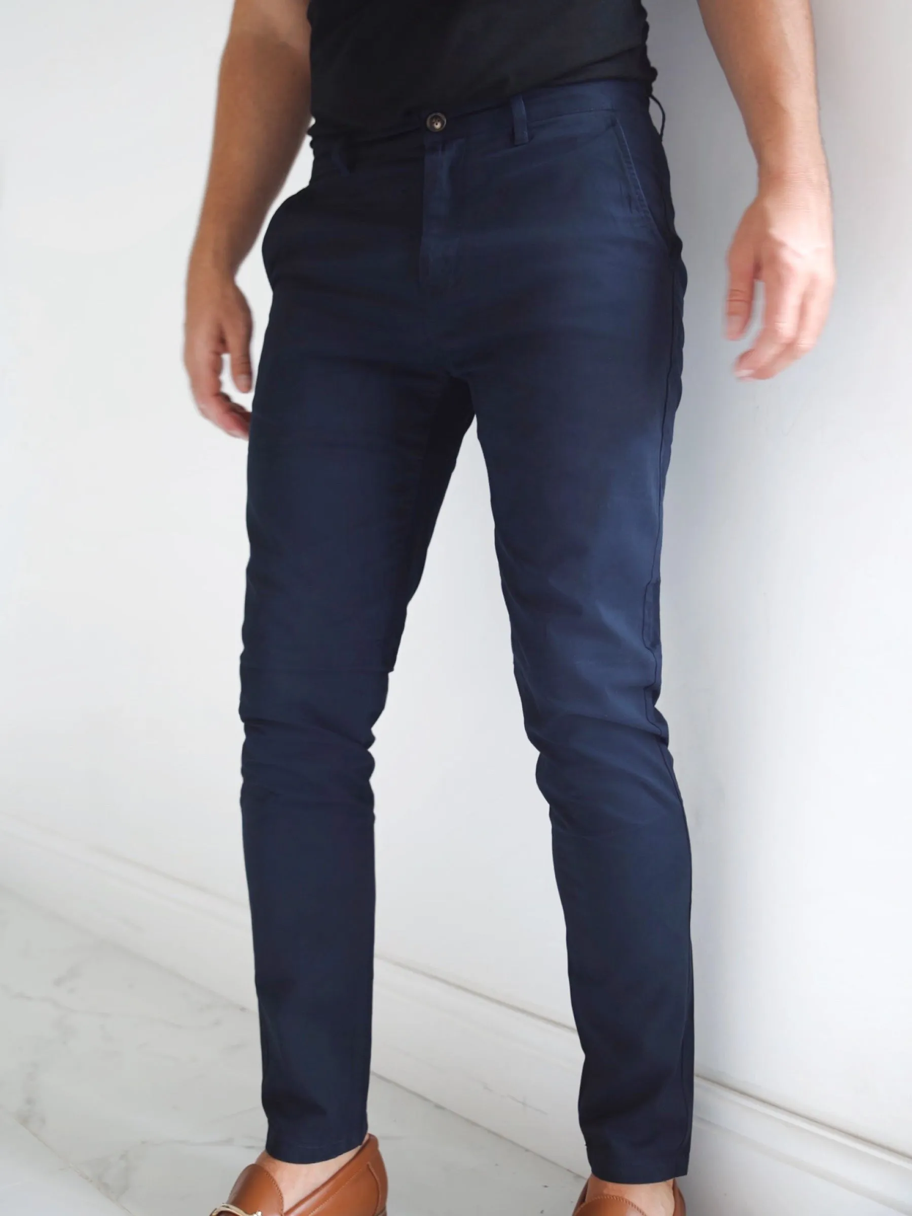 Stretch Chino - Navy