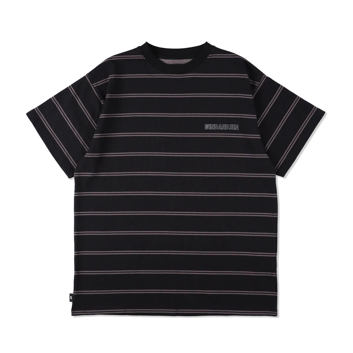 Thick Thin Stripe S/S cut-sewn / BLACK