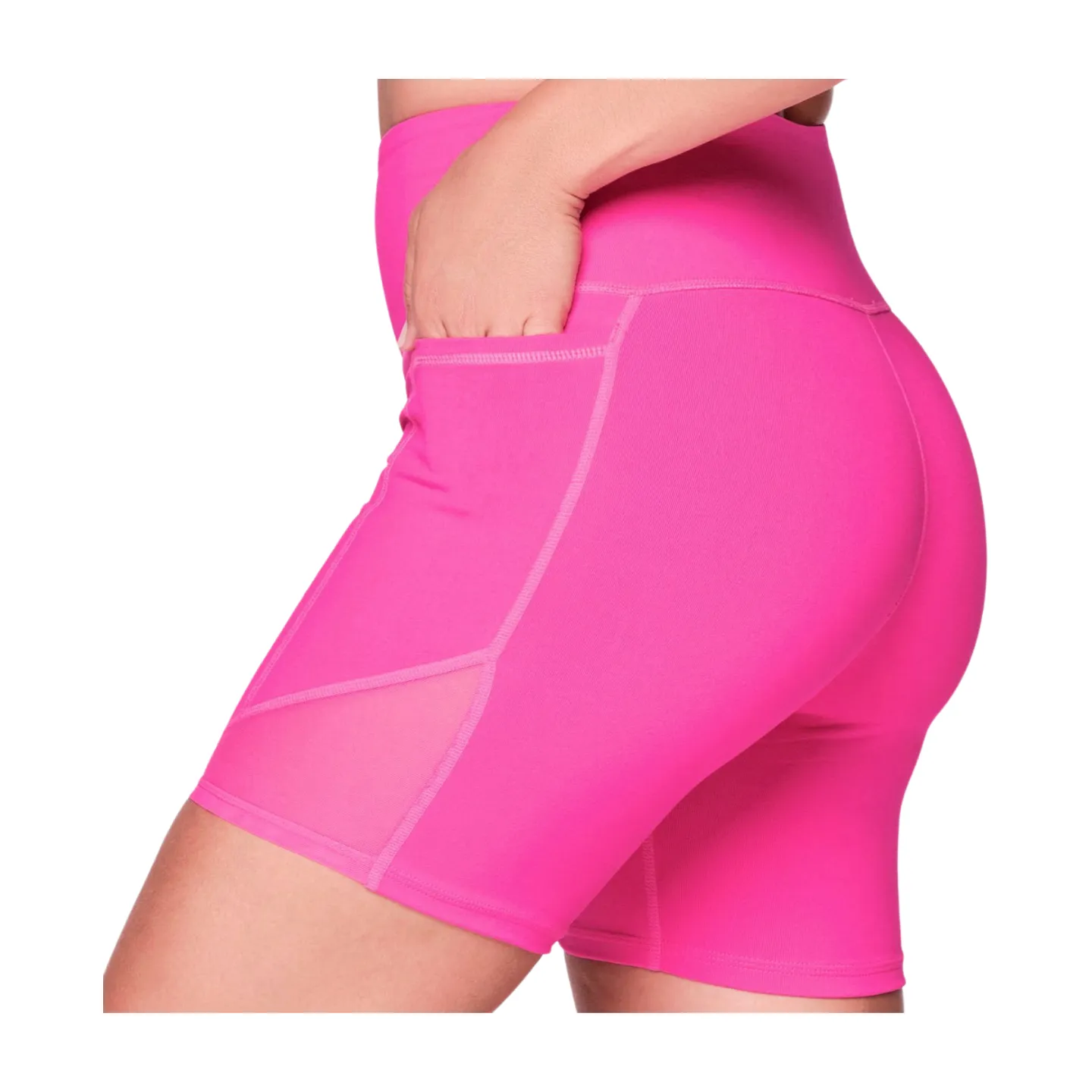 Zumba Glossin' High Waisted Biker Shorts (Special Order)